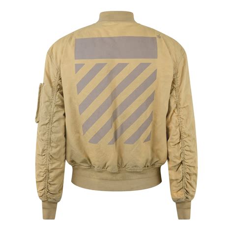off white bomber jacket fashion reps
